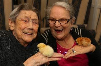 Easter arrival at Bondcare home